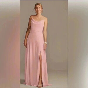 David's Bridal Ballet Pink Bridesmaid  size 16